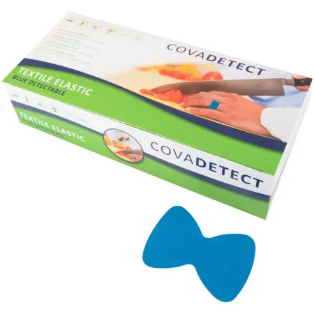 Cova Detect Sichtbares Textil Wundpflaster Finger Blau 100 Stück (4563T)