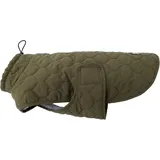 Wanderpfote Hundejacke - Steppjacke – Hundemantel Wasserdicht, besonders Warm, Hochwertig grün S