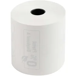 Exacompta 43347E 60x Thermorolle für Kassen und Kartenzahlung 57x60mm, 1-lagig 55g/m2 phenolfrei - Weiß