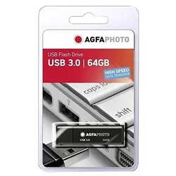 AgfaPhoto USB Flash Drive 3.0 USB-Flash-Laufwerk 64 GB Schwarz