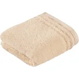 VOSSEN Gästetuch Vienna Style 30 x 50 cm Baumwolle Beige Creme