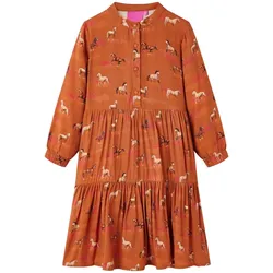 Kinderkleid Cognac 104