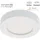 LED's light Einbaustrahler 12W CCT Ø150mm dimmbar weiß