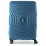 Von Cronshagen Reisetrolley Mogens | Stabiler Koffer in verschiedenen Größen | Hartschalenkoffer aus stabilem Material | mit TSA Zahlenschloss | Reisekoffer (Petrol, M - mittlerer Koffer)