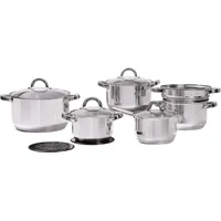 Ambition Edelstahl-Topfset 13-teilig Berry Ambition