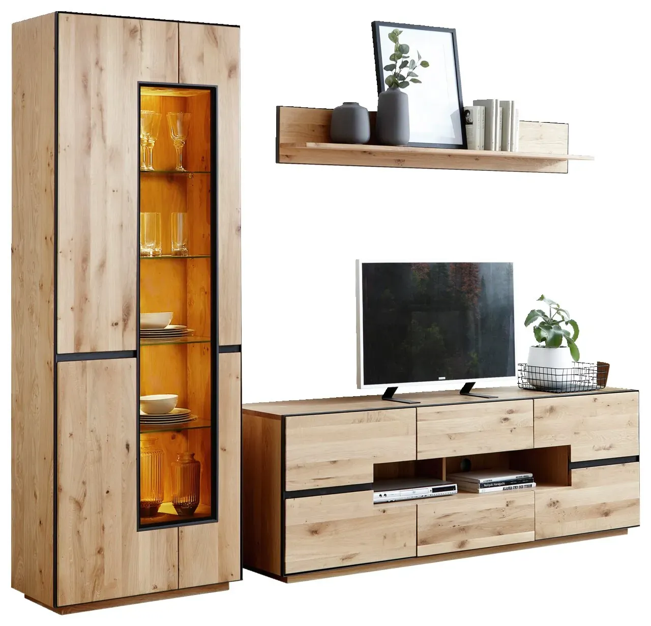 Linea Natura Wandkombination KELIO - B/H/T ca. 270,00x203,00x47,00