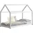 [en.casa] Kinderbett Netstal 90 x 200 cm Kiefer weiß
