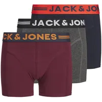 JACK & JONES Lichfield Trunks Boxershorts Jungen (3er Pack)