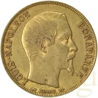 Monnaie Paris 20 Francs Goldmünze Louis-Napoleon Bonaparte