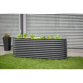 Westmann Metall Hochbeet Grow Faster 240 x 80 x 82 cm anthrazit