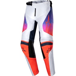 Alpinestars Racer Hoen Jugend Motocross Hose, grau-orange, Größe 24