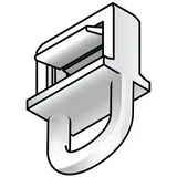 Hamotec, Vorhang Zubehör, Clic-Längsbügelgleiter Mini