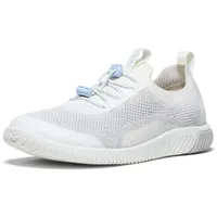 Keen KNX Knit Lace Sneakers, Weiß, 35 EU