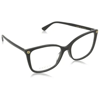 Gucci Brillengestelle GG0026O-001-53 Cateye Brillengestelle 53, Schwarz - 53