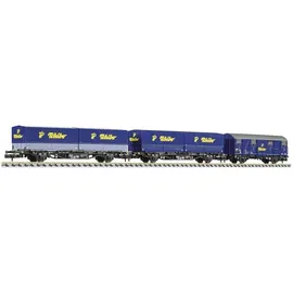 LILIPUT Containertragwagen Tchibo-Zug der DB AG 3er-Set L260112 N
