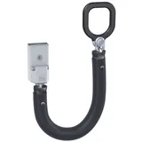 BASI Türkette Türspaltsperre, (Packung), Kratzschutz, gehärtete Stahlkette & Ummantelung, Kettenlänge 260 mm