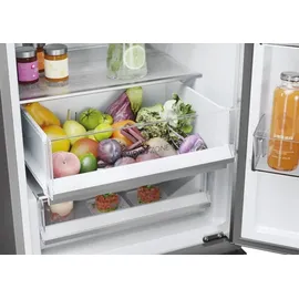 Haier HTW5620CNMP 3D 60 Serie 5 Kühl-Gefrierkombination (414 l, 2050 mm hoch, Dark Inox)