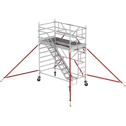 Altrex Treppengerüst RS Tower 53-S Aluminium Safe-Quick mit Holz-Plattform 4,20m AH 1,35x2,45m