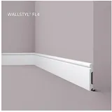 NOEL & MARQUET NMC WALLSTYL FL4 FL4 Flachprofil Fußbodenleiste 150x20 mm