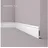 NOEL & MARQUET NMC WALLSTYL FL4 FL4 Flachprofil Fußbodenleiste 150x20 mm