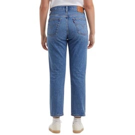 Levi's 501 Crop Jeans mit 7⁄8 Länge in Mittelblau-W31 / L30