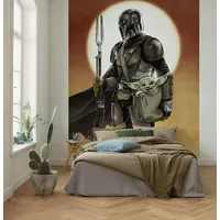 KOMAR Star Wars The Mandalorian and Grogu bedruckt