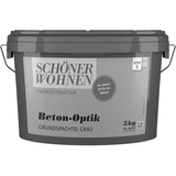 SCHÖNER WOHNEN Beton-Optik Grundspachtel Beton 5 kg
