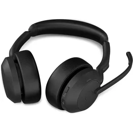 JABRA Evolve2 55 UC Stereo USB Headset schwarz USB-C Ladestation