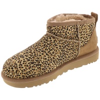 UGG 1149270 Ultra Mini Speckless Ankle Boots mit Animal-Print - 38 EU