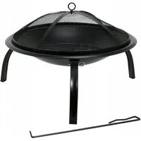 TRIZERATOP Feuerschale Ø 56 cm Schwarz