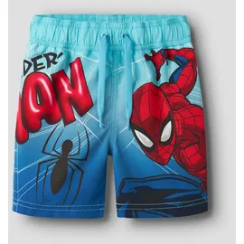 NAME IT NMMMALTE SPIDER LONG SWIMSHORTS Blau 92