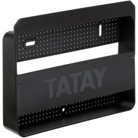 PLASTICOS TATAY Biomülleimer Küche 6 l Schwarz
