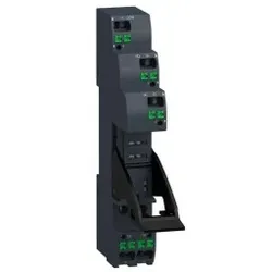 Schneider Electric RGZE05P Push-In Sockel für RXG1-Relais, getrennte Kontakt-Anordnung, 10A, 250V - 10 Stück