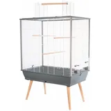 Zolux Vogelkäfig Neo Jili H80 80 x 0 x 0 cm grau