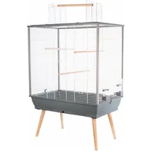 Zolux Vogelkäfig Neo Jili H80 80 x 0 x 0 cm grau