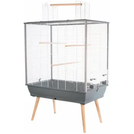 Zolux Vogelkäfig Neo Jili H80 80 x 0 x 0 cm grau