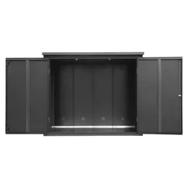 primeyard Geräteschrank 1,56 x 0,84 m Anthrazit
