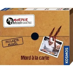 KOSMOS 683276 Murder Mystery Case File - Mord à la carte