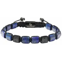 GT Collection Armband Flat-Bead in blue | Gr.: onesize