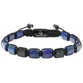 GT Collection Armband Flat-Bead in blue | Gr.: onesize