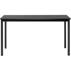 &Tradition Drip HW58 Esstisch, 140 x 80 cm, schwarz / fenix nano laminat schwarz