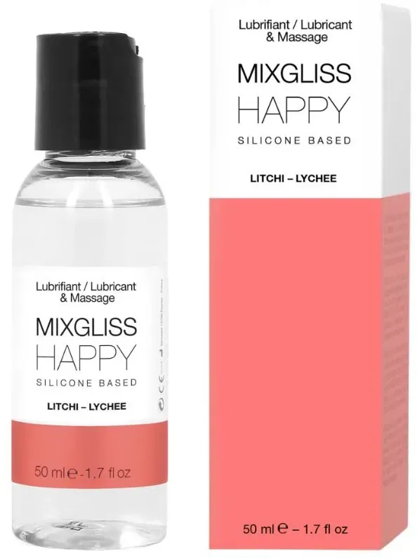 MIXGLISS - HAPPY LITCHI SILIKON-SCHMIERMITTEL 50 ML