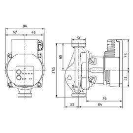 WILO Hocheffizienzpumpe Varios PICO 25/1-7-130