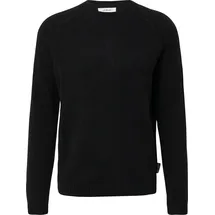 s.Oliver Strickpullover aus reiner Lammwolle - schwarz - XL