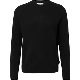 s.Oliver Strickpullover aus reiner Lammwolle - schwarz - XL