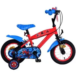 Ultimate Spider -Man Kinderbike - Jungen - 12 Zoll - Blau/Rot - Zwei Handbremsen 12