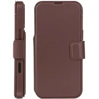 decoded iPhone 17 Pro Max Leder Klapphülle braun