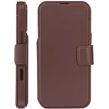 decoded iPhone 17 Pro Max Leder Klapphülle braun