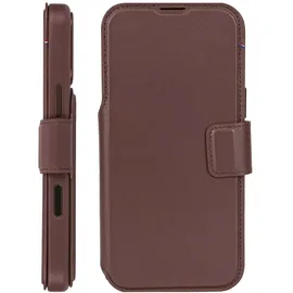 decoded iPhone 17 Pro Max Leder Klapphülle braun