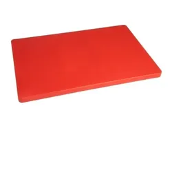 Hygiplas LDPE extra dickes Schneidebrett rot 45x30x2cm